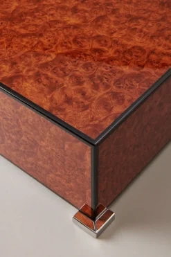 Amboyna burl Medium cigar humidor box