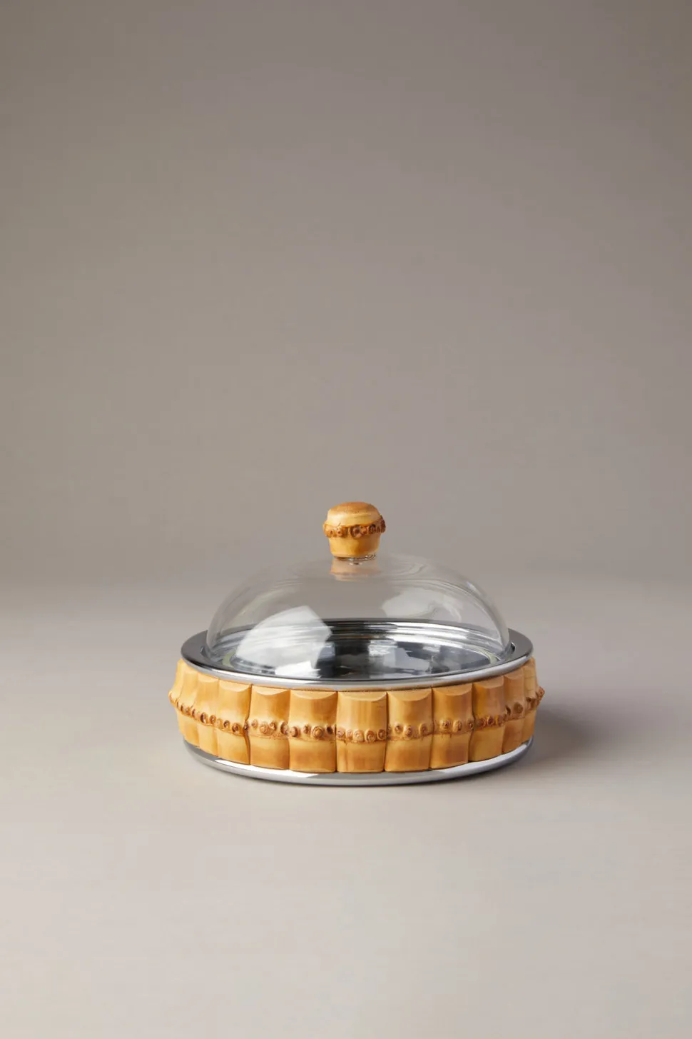 Aperitif bowl in bamboo