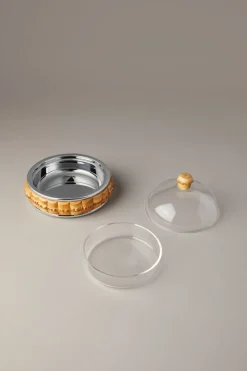 Aperitif bowl in bamboo