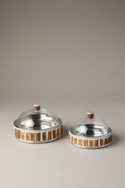 Aperitif bowl in stag antler