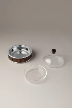 Aperitif bowl in wood