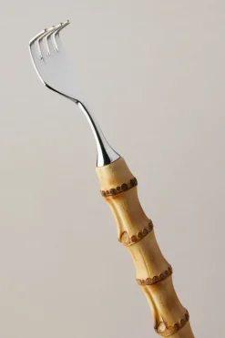 Bamboo back scratching fork