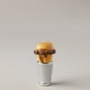 Bamboo conical bottle cap
