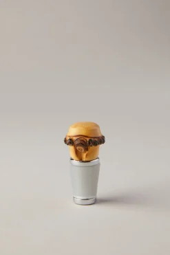 Bamboo conical bottle cap