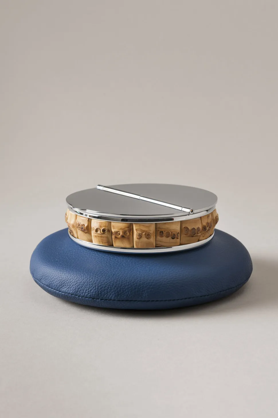 Bamboo root Boat ashtray