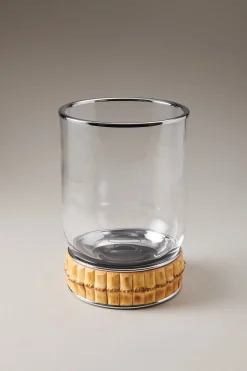 Bamboo root Champagne bucket