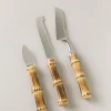 Bamboo root Cheese knive