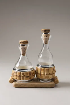 Bamboo root Essential table pourer set