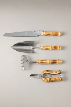Bamboo root Garden tools set