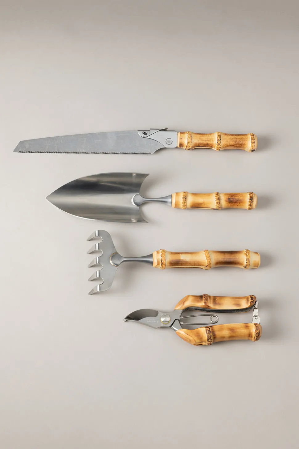Bamboo root Garden tools set