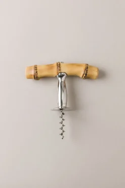 Bamboo root Henshall type corkscrew