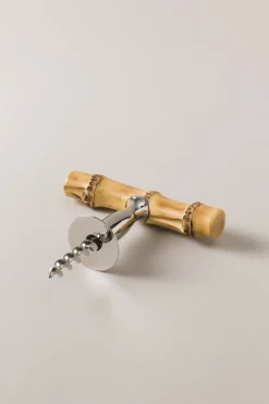 Bamboo root Henshall type corkscrew