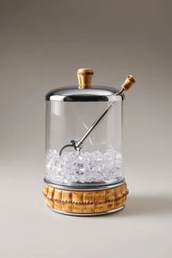 Bamboo root Ice bucket