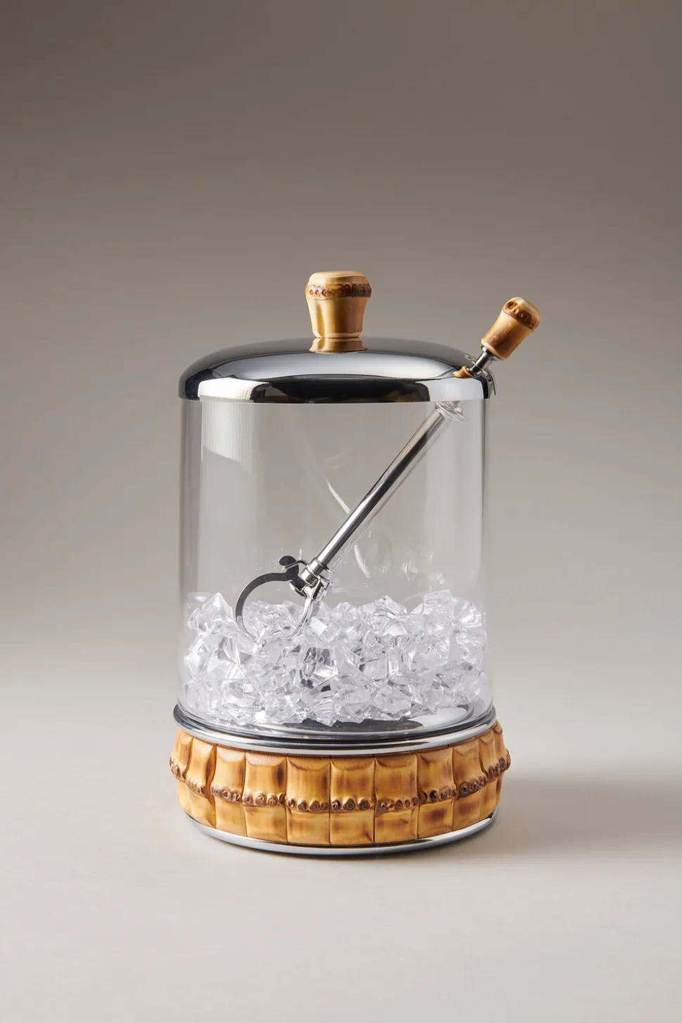 Bamboo root Ice bucket