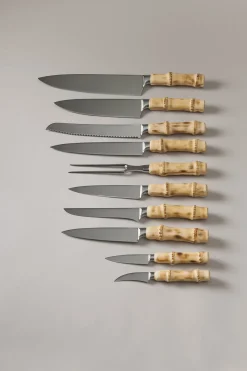 Bamboo root Kitchen knife set