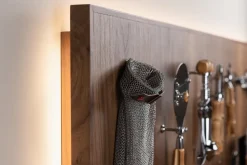 Bamboo root Large wall-mounted knives set