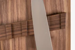 Bamboo root Large wall-mounted knives set