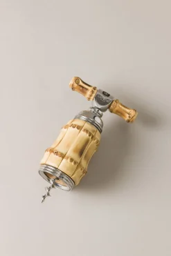 Bamboo root Mechanical corkscrew