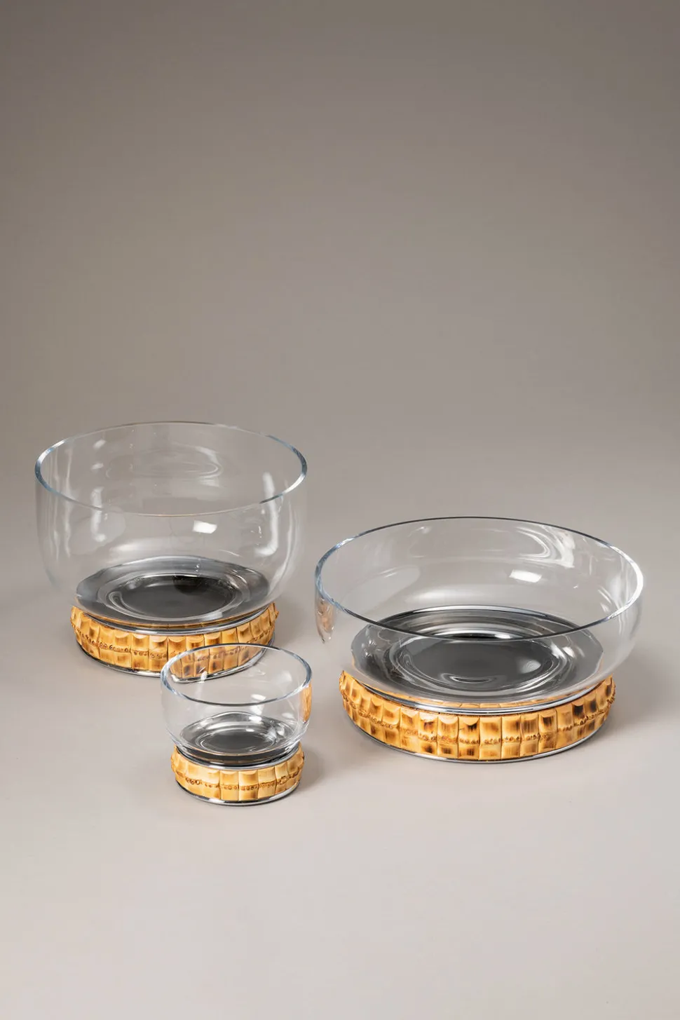 Bamboo root Medium salad bowl
