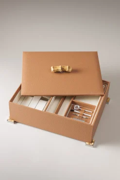 Bamboo root Men's jewelry coffret