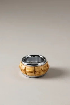 Bamboo root Napkin ring