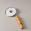 Bamboo root Pizza cutter
