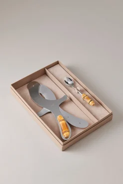 Bamboo root Sea urchin set