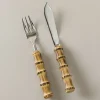 Bamboo root Table fish set