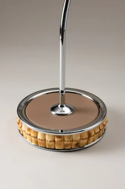Bamboo root Table mirror