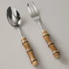 Bamboo root Table serving set