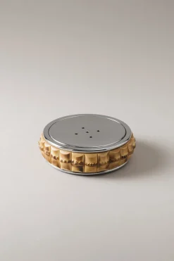 Bamboo root Toilet soap tray