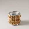 Bamboo root Toilet toothbrush pot