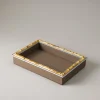 Bamboo root Vide poche