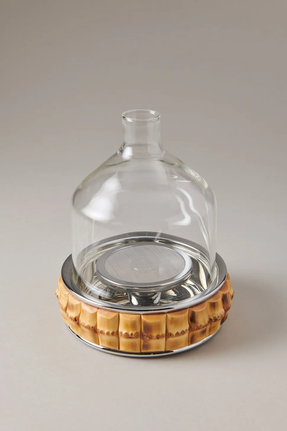 Bamboo root Wine filter for decanter
