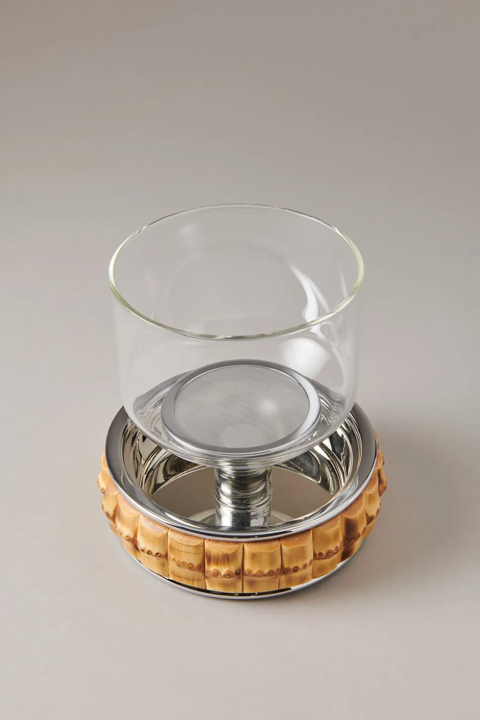Bamboo root Wine filter for decanter