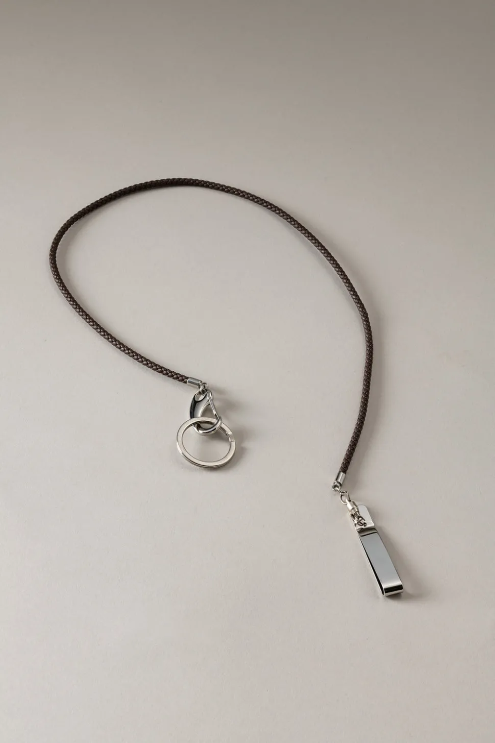 Calfskin Leather key chain