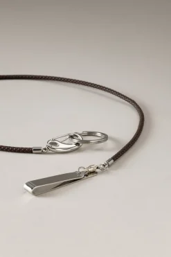 Calfskin Leather key chain