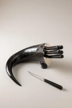 Cape buffalo Steak knife set