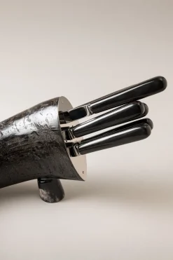 Cape buffalo Steak knife set