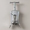 Chrome plated brass Chromed brass double lever corkscrew