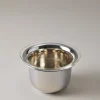 Chrome plated brass Shaving mug