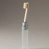Chrome plated brass Traveling toothbrush