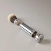 Chrome plated brass Traveling shaving brush