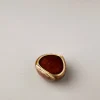 Enamel Chestnut pill box