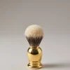 Gold plated brass Golden shaving brush