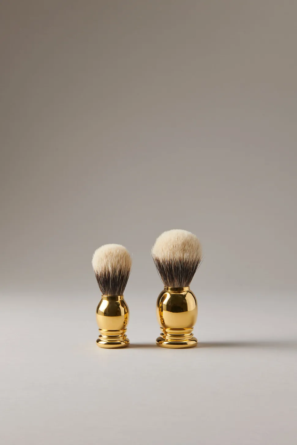Gold plated brass Golden shaving brush