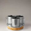 Ice cream server in bamboo