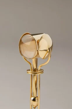 18kts. gold Magnifying glass for diamonds