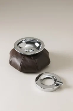 Lambskin Armrest ashtray