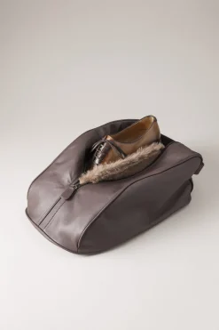 Lambskin Deluxe travelling shoe case